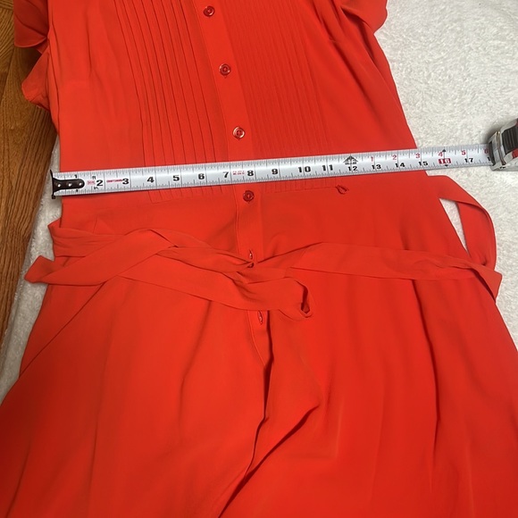 Donna Morgan short sleeve collar neck above knee dress - Picture 7 of 7